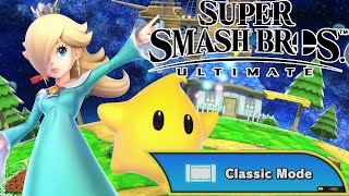 Super Smash Bros Ultimate Rosalina Classic Mode Can I beat my old 78 Intensity Record [upl. by Lorsung]