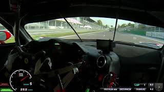 Ferrari 488 GT3 Monza On Board Lap [upl. by Paver]