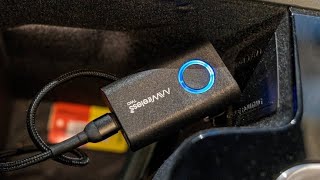 AAWireless Two wireless Android Auto adapter review [upl. by Roee729]