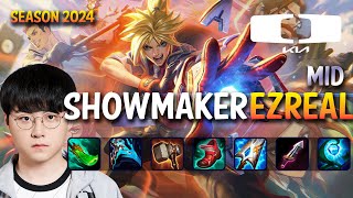 DK Showmaker EZREAL Mid vs HWEI  Patch 142 KR Ranked  lolrec [upl. by Mattson907]