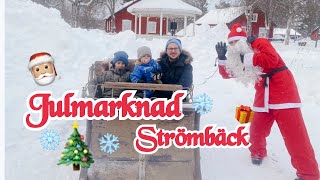 Julmarknad i Strömbäck [upl. by Atok]