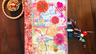 Junk Journal made with upcycled materials  SOLD [upl. by Judith]