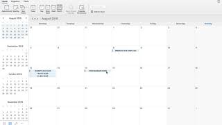 HOW TO duplicate events in Microsoft Outlook 2016 calendar for MAC [upl. by Beaulieu]