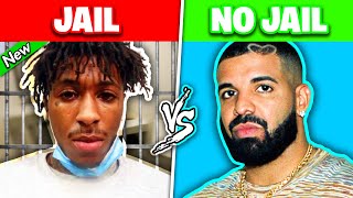 Rappers Who Have Been LOCKED UP vs Rappers With A CLEAN SHEET 2021 [upl. by Hermy629]