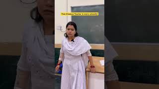 Madam comedy funny schoollife school fun teacherlife ytshorts comedyshorts funnyshorts [upl. by Neelak254]