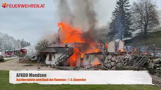 Buchberghütte wird Raub der Flammen [upl. by Brietta973]