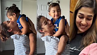 Nayanthara Cute Moments With Her Sons  Nayanthara Latest Video  Vignesh Shivan  Daily Culture [upl. by Maclay]