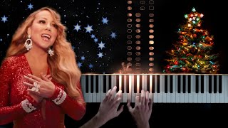 Mariah Carey  All I Want for Christmas Is You  Piano Cover  Sheet Music [upl. by Alleusnoc]