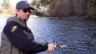 Coho Fishing on the Quinault River with John Bryson Jr and Tom Stienstra [upl. by Jablon406]