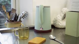 HAY George Sowden Electric Kettle  MoMA Design Store [upl. by Amzaj]