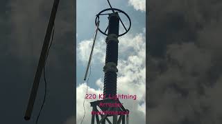 220 KV Arrester Maintenance Sub station Grid Power Plant [upl. by Nerraw]