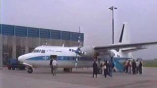 Fokker F27 Flight to the UK [upl. by Persse]