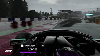 Lewis Hamilton Pole Lap  2020 Styrian Grand Prix [upl. by Cannice]