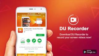 DU Recorder  Best screen recorder for Android no ads with facecam [upl. by Nyrhtac]