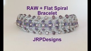 RAW  Flat Spiral Bracelet [upl. by Noside]