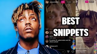 Juice WRLD Best Snippets NOT Leaked Biscotti Drive Me Crazy Morning Again [upl. by Kcid]