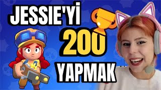 JESSIE 200 KUPA YAPMAK I SIFIRDAN BRAWL STARS BÖLÜM 14 [upl. by Artimed]