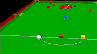 Jimmy White´s snooker game 146 break amiga [upl. by Dieterich]