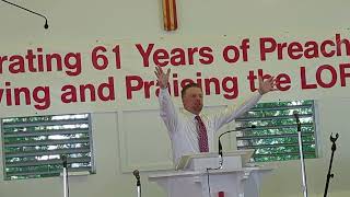 Nathaniel Hobbs preaching at Taylorsville Baptist Camp Meeting June 26 2024 [upl. by Achilles]