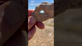 Looking through hagstonewitches stone folklore to these odd stones is crazy rockhounding rocks [upl. by Reeher]