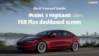 New Tesla Model 3Y Ultra RGB Ambient Lighting System Elevates Your Interior Easy Install Hansshow [upl. by Lleon]