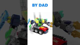 Dad VS Son  LEGO Upgrade Battle shorts LEGO [upl. by Charmion]