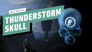 Halo Infinite Campaign  Thunderstorm Skull Location [upl. by Bernadette]