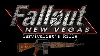 Fallout New Vegas  Unique Weapons Survivalists Rifle [upl. by Sidonnie]