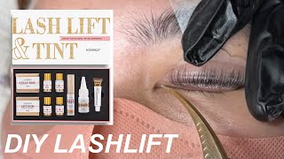 Lash Lift Tutorial UPDATED ICONSIGN LASH LIFT and TINT [upl. by Ashli]