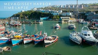 MEVAGISSEY HARBOR TIME LAPSE  CORNWALL UK [upl. by Schaffer691]