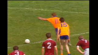 SHANE quotCAKEquot CURRAN ALMOST SPARKED A WAR BETWEEN ROSCOMMON  GALWAY WITH THIS CHEEKY GOAL [upl. by Eissat]