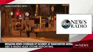 Ariana Grande concert explosion in Manchester England  19 dead in attack BREAKING [upl. by Polad649]