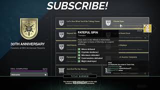 Destiny 2  Minataurs Defeated Fateful Spin Triumph  Dares of Eternity Legend Difficulty [upl. by Nuriel277]