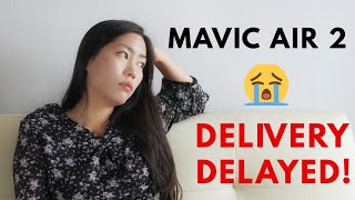 DJI Mavic Air 2 Delivery DELAYED😭😡 [upl. by Htabmas785]