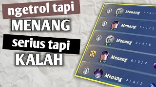 Udah serius malah kalah ngtd  MLBB [upl. by Annej550]