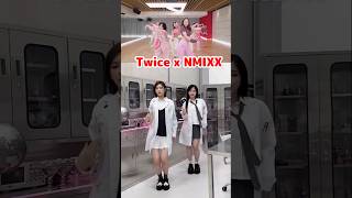 TWICE x NMIXX Scientist  shorts [upl. by Akamaozu64]