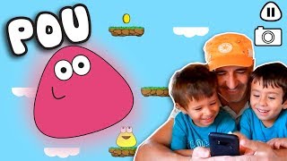 POU Juego que da mucha risa Juegos y aplicaciones gratis para niños ANDROID [upl. by Eleynad173]