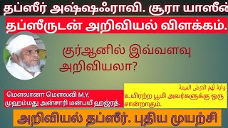 உயிரற்ற பூமி அவர்களுக்கோர் சான்றாகும் அறிவியல் விளக்கங்களுடன் தப்ஸீர் [upl. by Aihcropal]