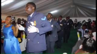 Nyakaseya Band  Military Wedding and Dance Mix [upl. by Hcirteid]