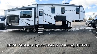 The New 2024 Venture SportTrek 5 Touring 353VIK [upl. by Nohtanoj]