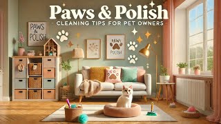 Episode 21 Paws amp Polish Cleaning Tips for Pet Owners [upl. by Ahsinac]