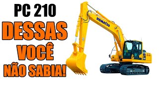 KOMATSU PC 210  TUDO QUE VOCÊ PRECISA SABER SOBRE A PC 210 [upl. by Irrabaj274]