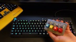 Logitech G810 Orion Spectrum RGB Mechanical Keyboard Review  By TotallydubbedHD [upl. by Lin]