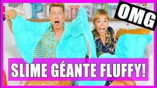 SLIME GÉANTE FLUFFY  PO et Marina [upl. by Gratianna]