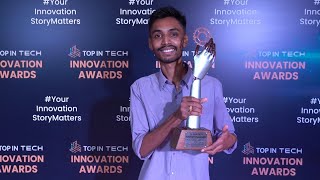 Top In Tech Innovation Awards 2022  Young Innovator of the Year Team Electrolance Solutions [upl. by Tima776]