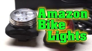 Ascher Bike Light Super Bright Front amp Rear LED USB Rechargeable Bicycle [upl. by Clothilde75]