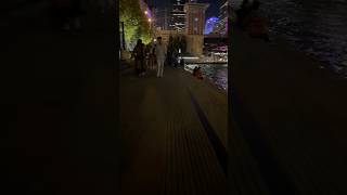 Chicago Riverwalk At Night [upl. by Yaniv]