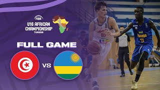 Tunisia v Rwanda  Full Basketball Game  FIBA U16 African Championship 2023 [upl. by Lyndsay]