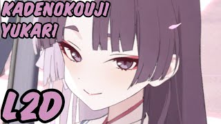 Blue Archive Kadenokouji Yukari L2D ENG SUB [upl. by Oleic]