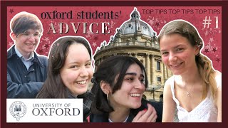 oxford students advice to PROSPECTIVE students [upl. by Backler]